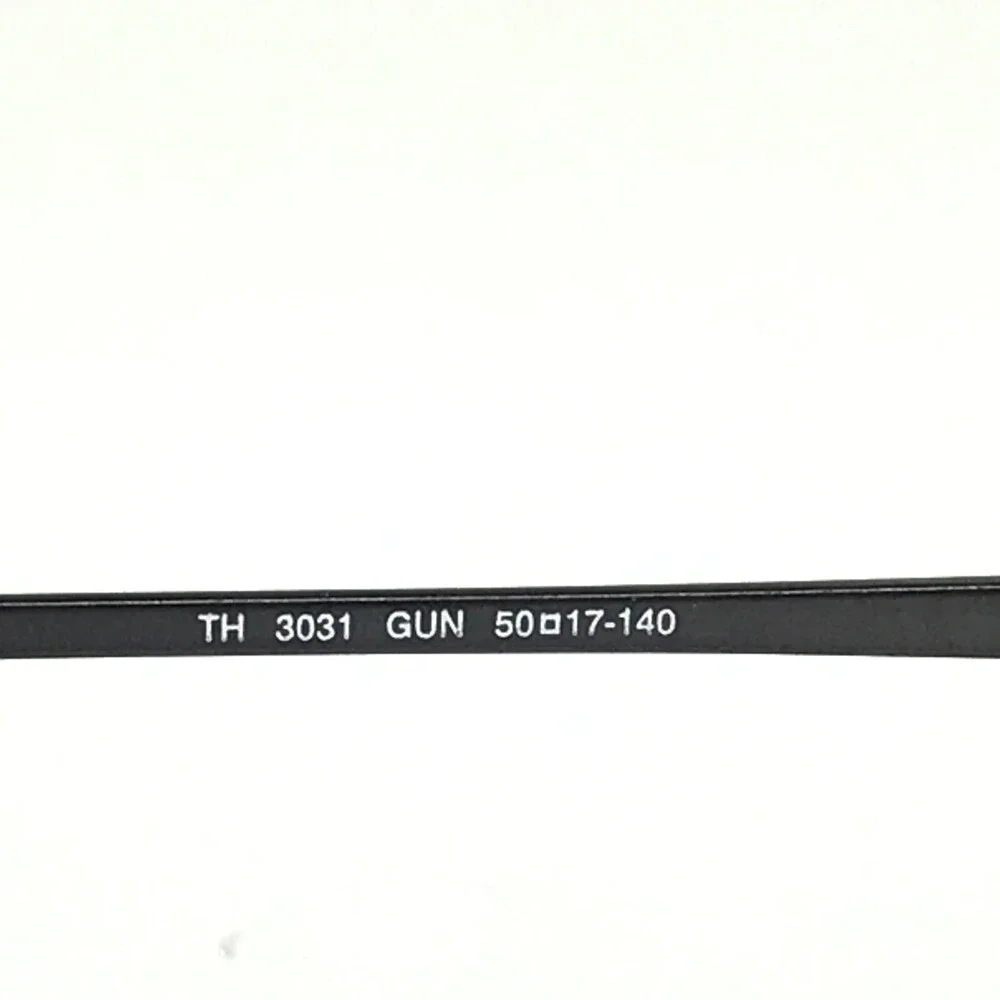 Tommy Hilfiger TH 3031 GUN Eyeglasses Frames Grey Round Full Rim 50-17-140